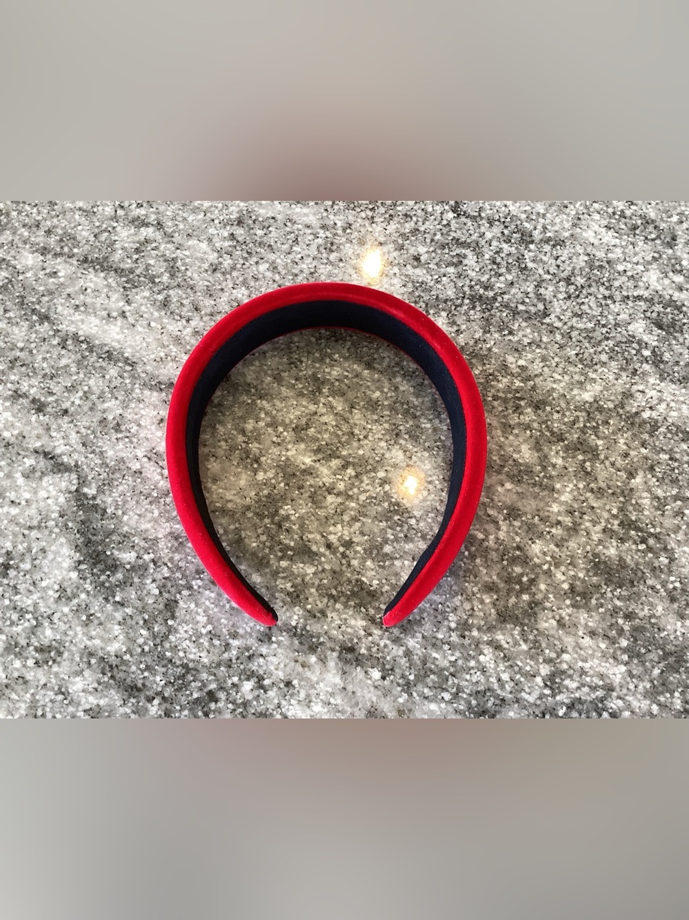 Amazon Red Velvet Padded Kids Headband
